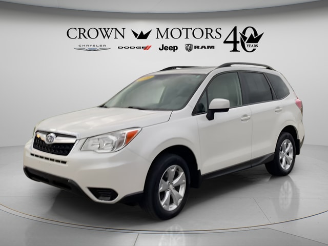 Used 2016 Subaru Forester i Premium with VIN JF2SJADC9GH537835 for sale in Holland, MI