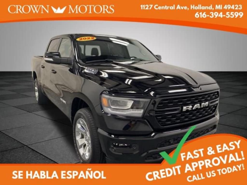 Used 2022 Ram 1500 Big Horn Truck Crew Cab