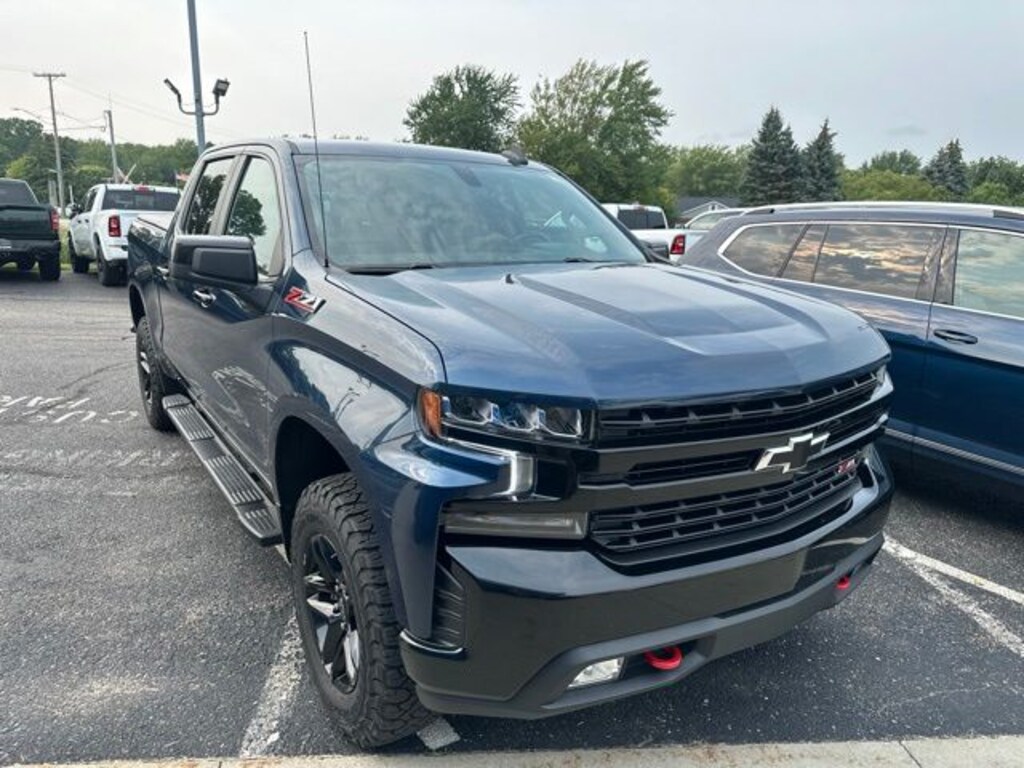 Used 2021 Chevrolet Silverado 1500 LT Trail Boss Truck Crew Cab