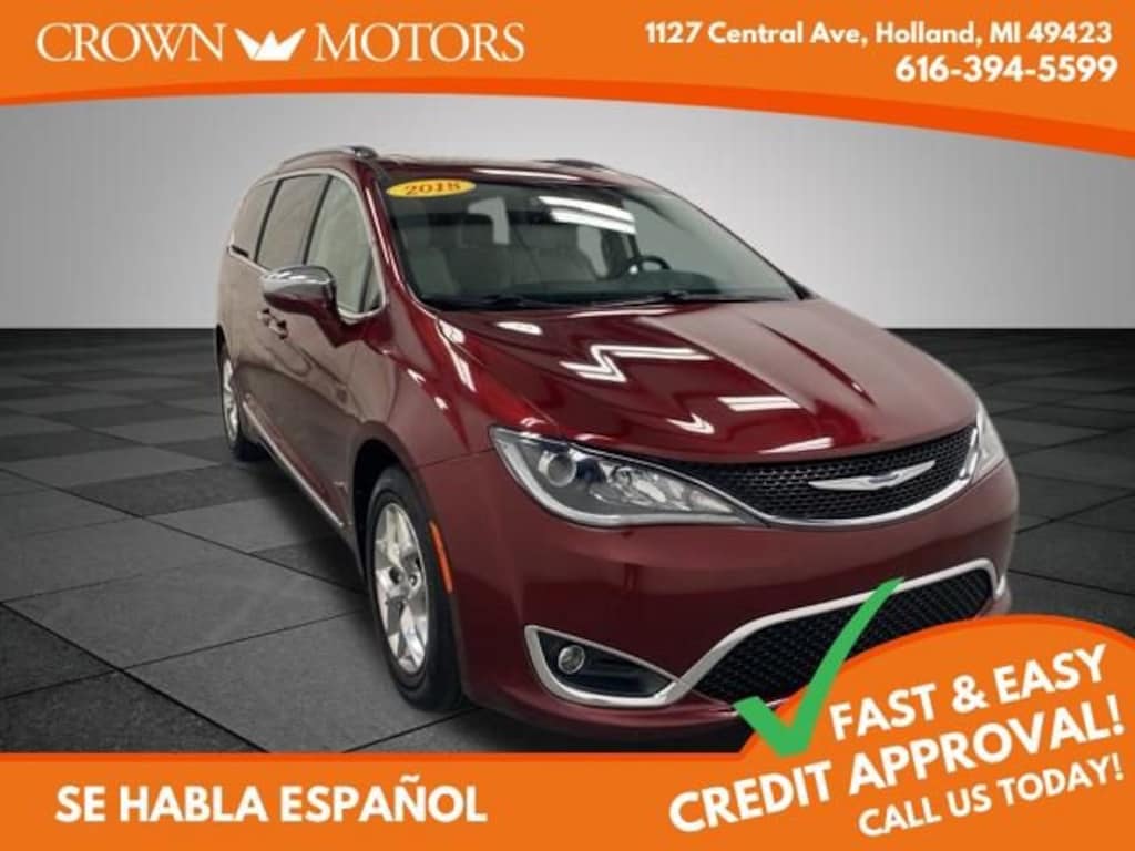 Used 2018 Chrysler Pacifica Limited Van