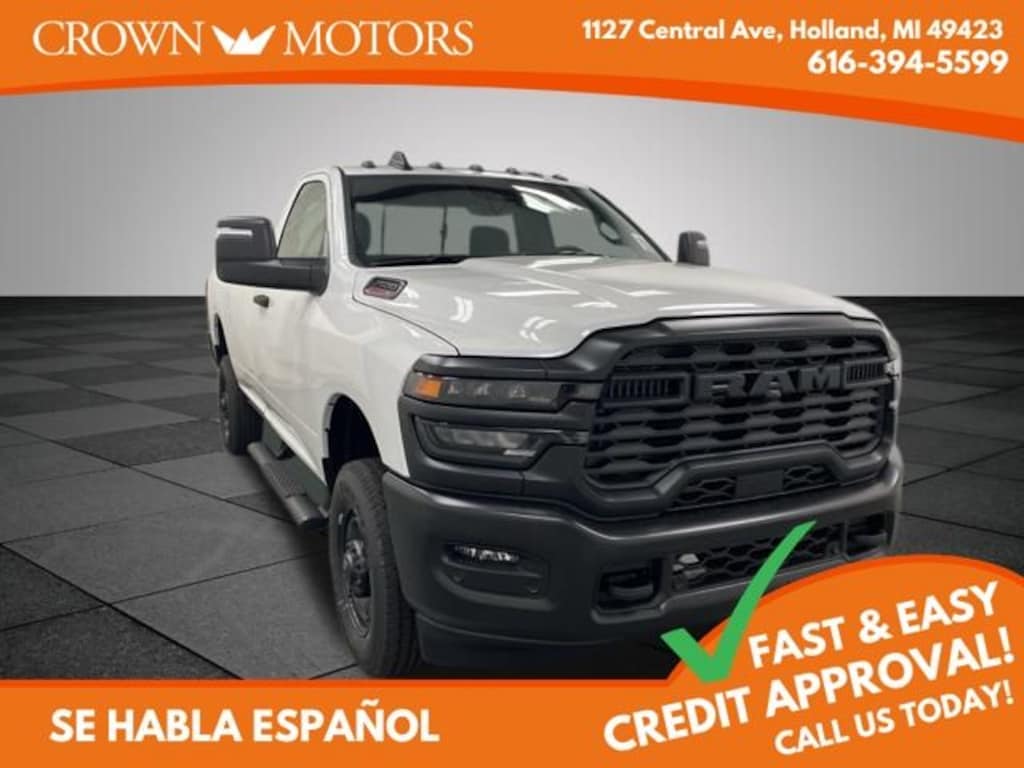 New 2026 Ram 2500 TRADESMAN REGULAR CAB 4X4 8' BOX Pickup