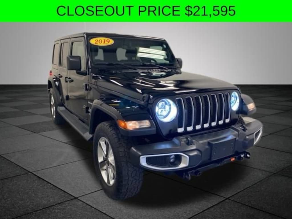 Used 2019 Jeep Wrangler Sahara SUV