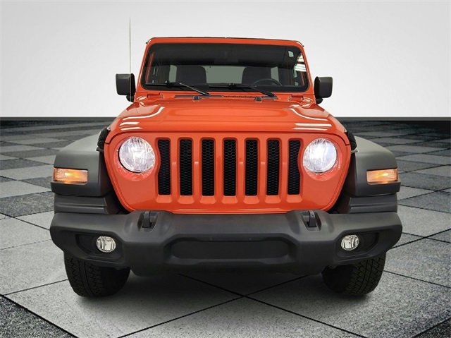 Used 2020 Jeep Wrangler Unlimited Sport S with VIN 1C4HJXDG8LW183438 for sale in Holland, MI