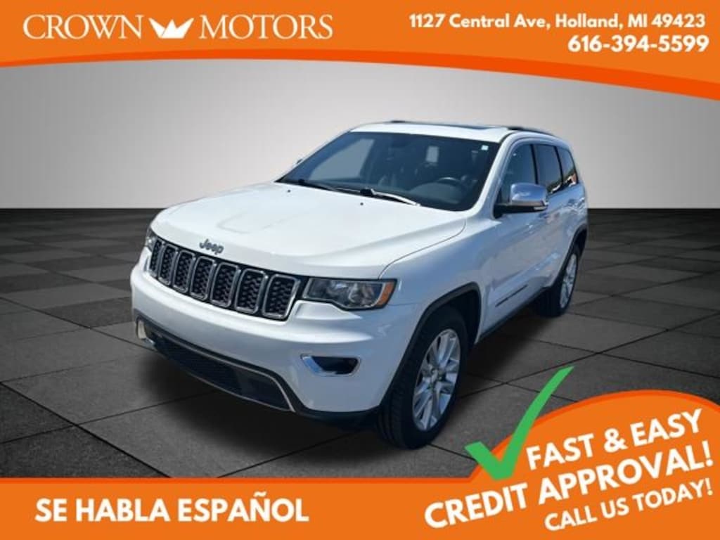 Used 2017 Jeep Grand Cherokee Limited SUV