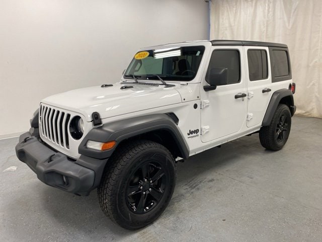 Used 2020 Jeep Wrangler Unlimited Altitude with VIN 1C4HJXDG0LW211314 for sale in Holland, MI