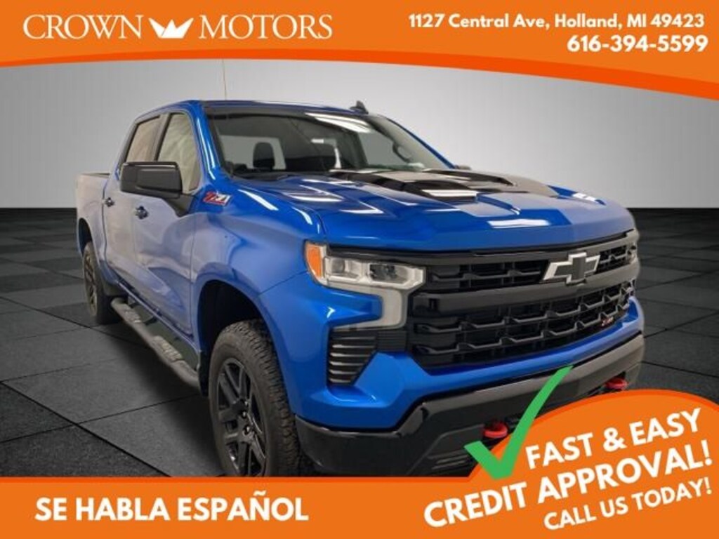 Used 2023 Chevrolet Silverado 1500 LT Trail Boss Truck Crew Cab