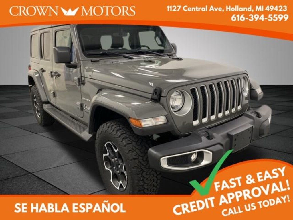 Used 2021 Jeep Wrangler Unlimited Sahara SUV