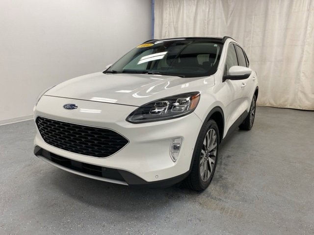 Used 2020 Ford Escape Titanium with VIN 1FMCU9DZ1LUA52020 for sale in Holland, MI