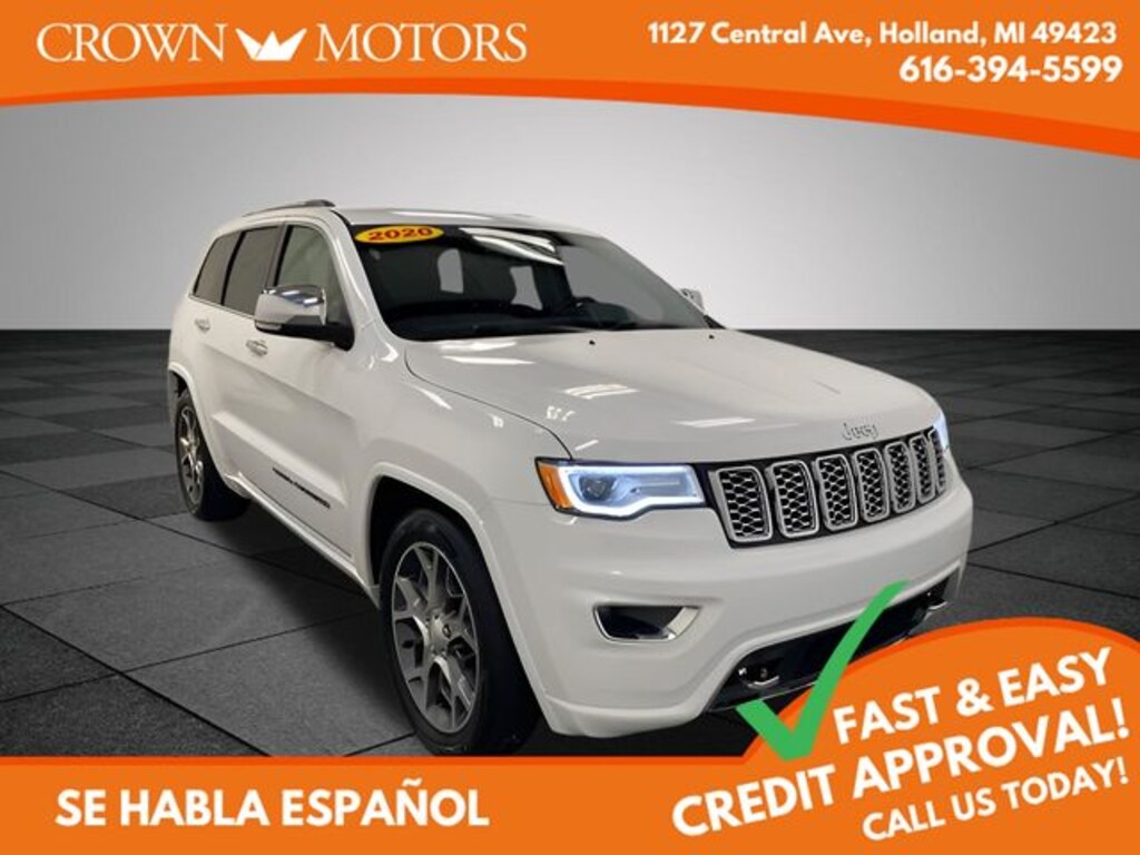 Used 2020 Jeep Grand Cherokee Overland SUV