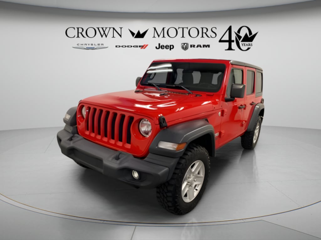 Used 2018 Jeep Wrangler Unlimited Sport S SUV