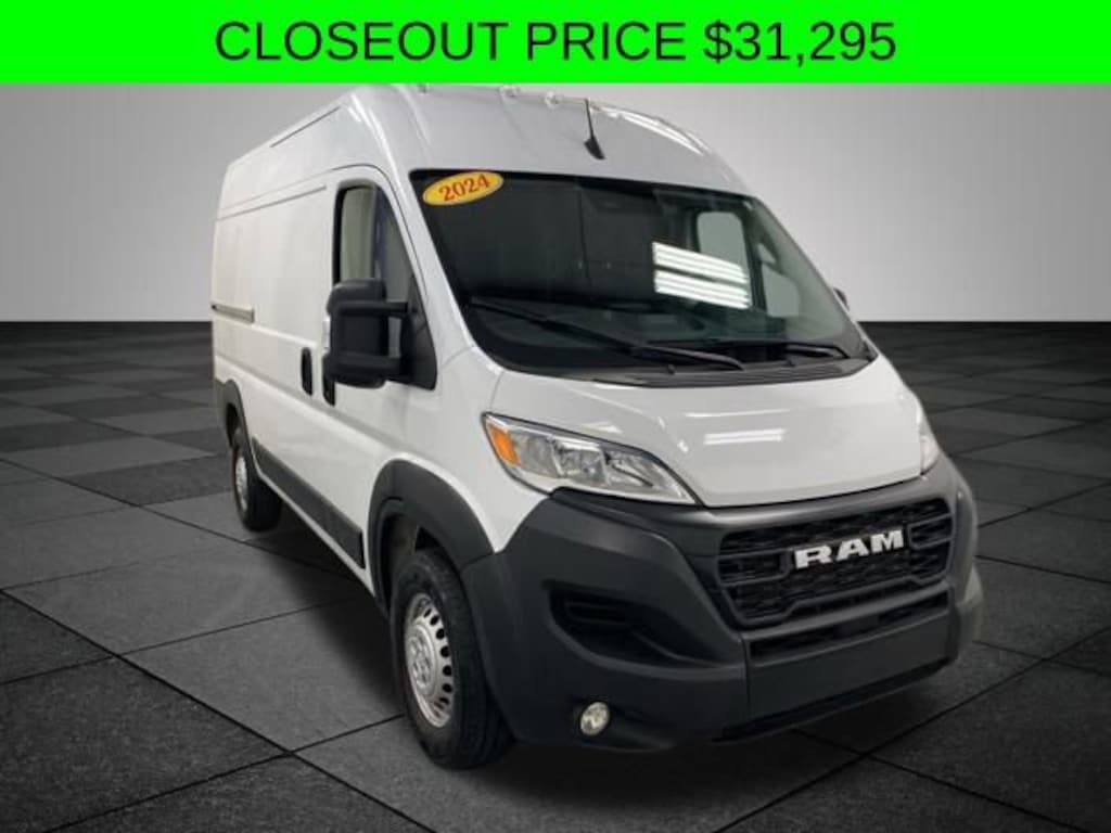 Used 2024 Ram ProMaster 1500 Tradesman Van Cargo Van