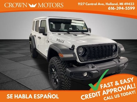 2026 Jeep Wrangler 4-DOOR WILLYS Sport Utility