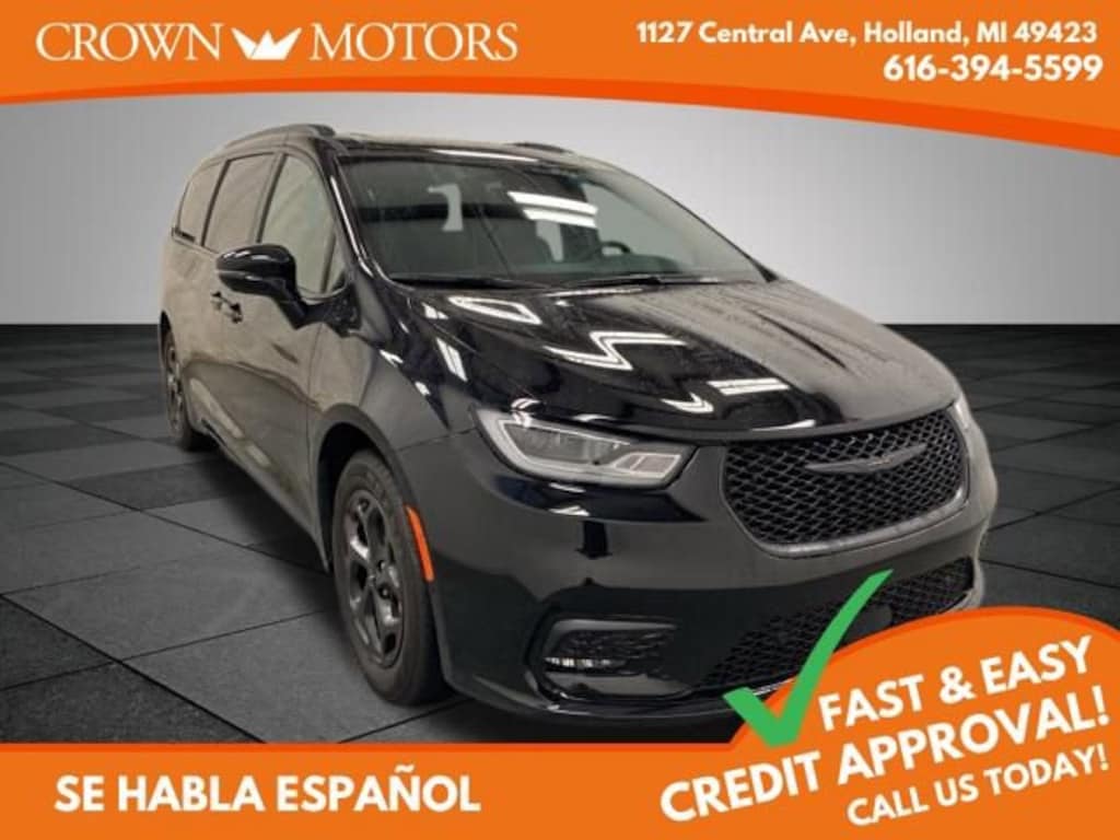 Used 2025 Chrysler Pacifica Plug-In Hybrid Hybrid Premium S Appearance Pkg Van Passenger Van