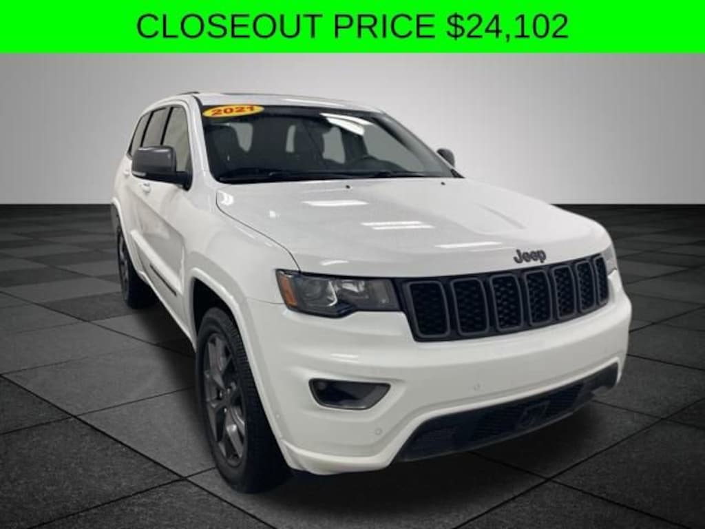 Used 2021 Jeep Grand Cherokee 80th Anniversary SUV