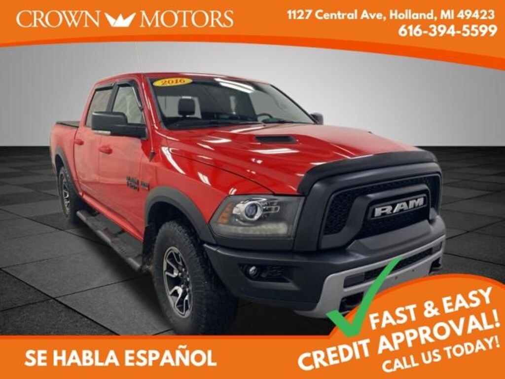 Used 2016 Ram 1500 Rebel Truck Crew Cab