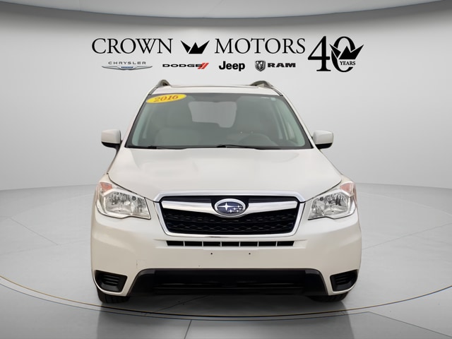 Used 2016 Subaru Forester i Premium with VIN JF2SJADC9GH537835 for sale in Holland, MI