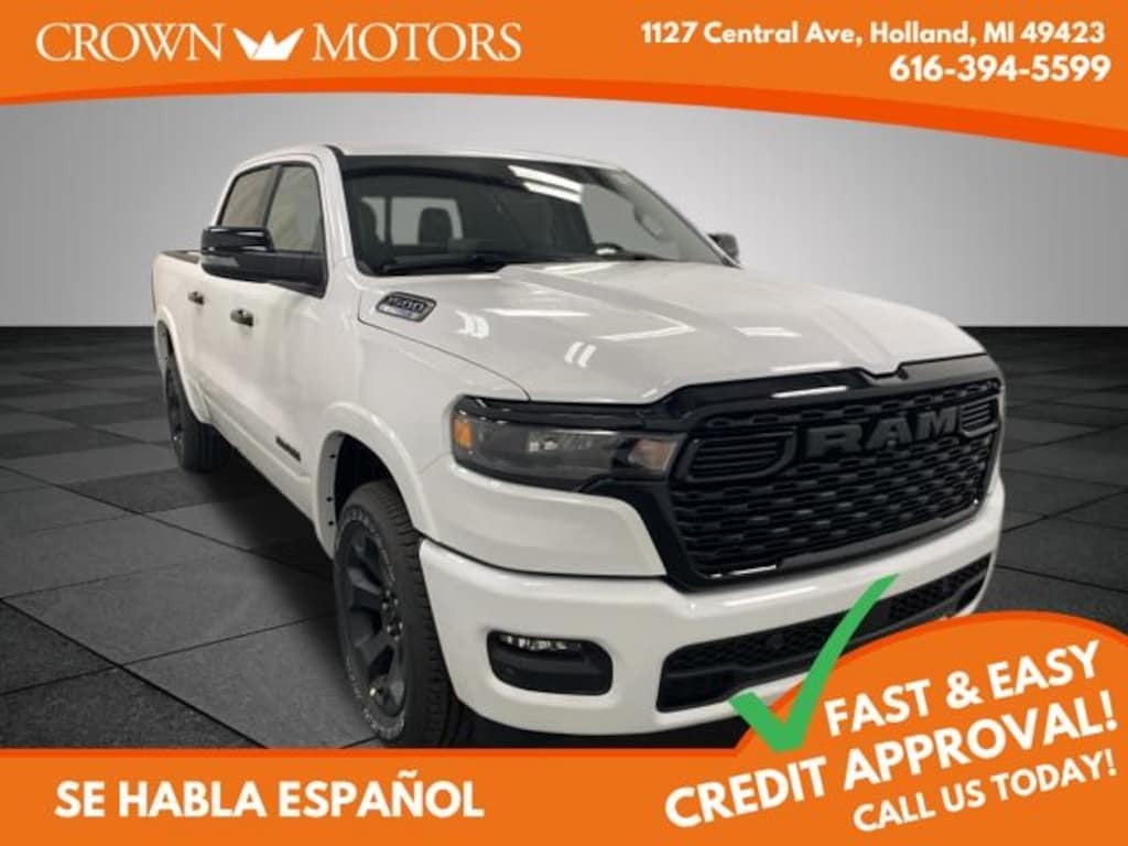 New 2025 Ram 1500 BIG HORN CREW CAB 4X4 5'7 BOX Pickup