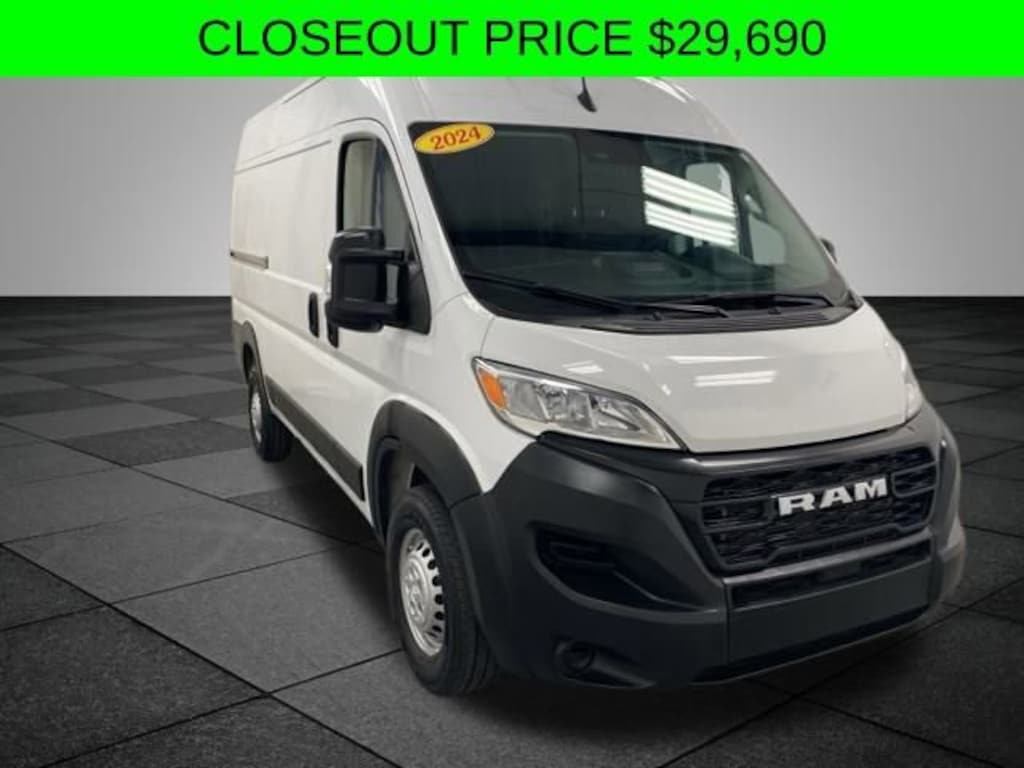 Used 2024 Ram ProMaster 1500 Tradesman Van Cargo Van