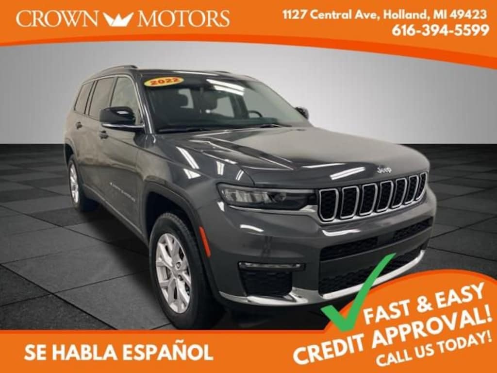 Used 2022 Jeep New Grand Cherokee Limited SUV