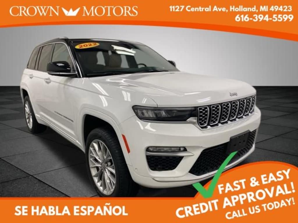 Used 2022 Jeep Grand Cherokee Summit SUV