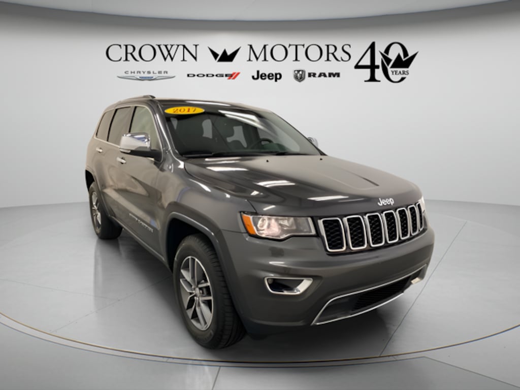 Used 2017 Jeep Grand Cherokee Limited SUV