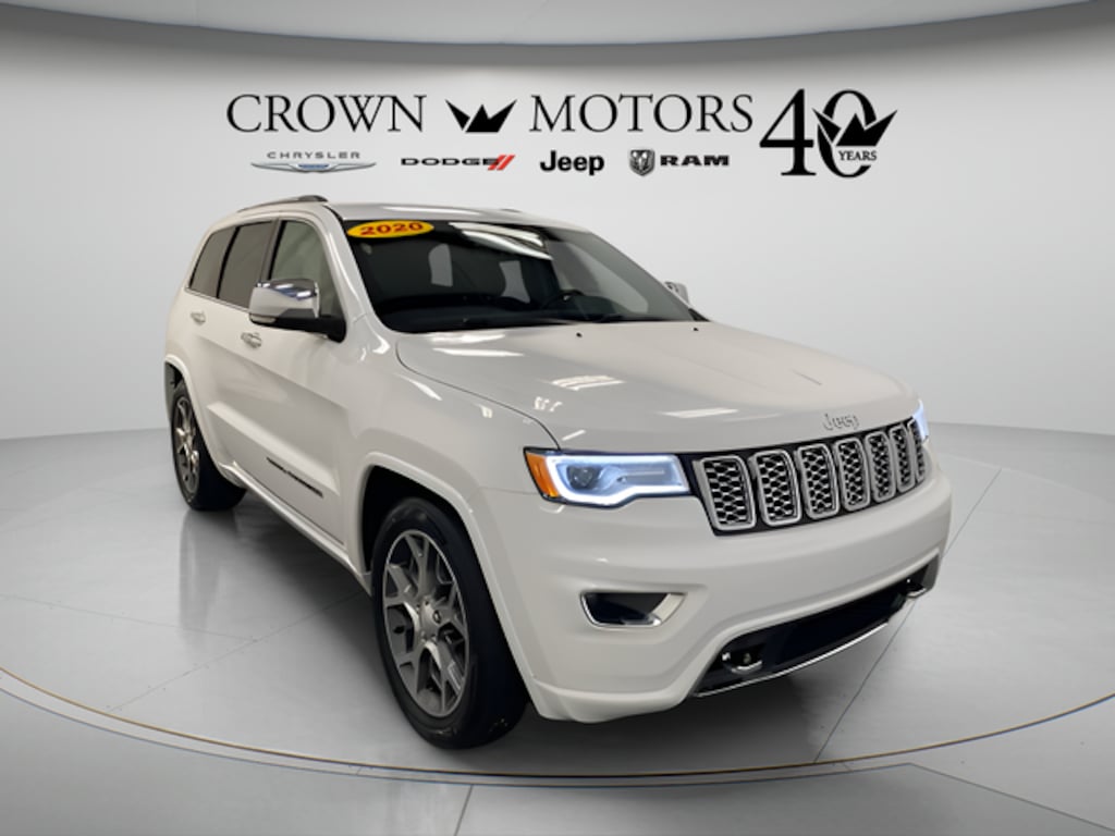 Used 2020 Jeep Grand Cherokee Overland SUV