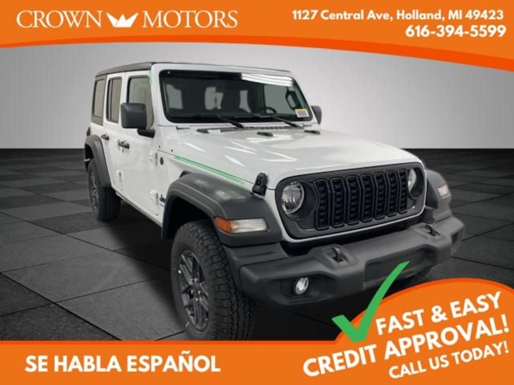 New 2026 Jeep Wrangler 4-DOOR SPORT S Sport Utility