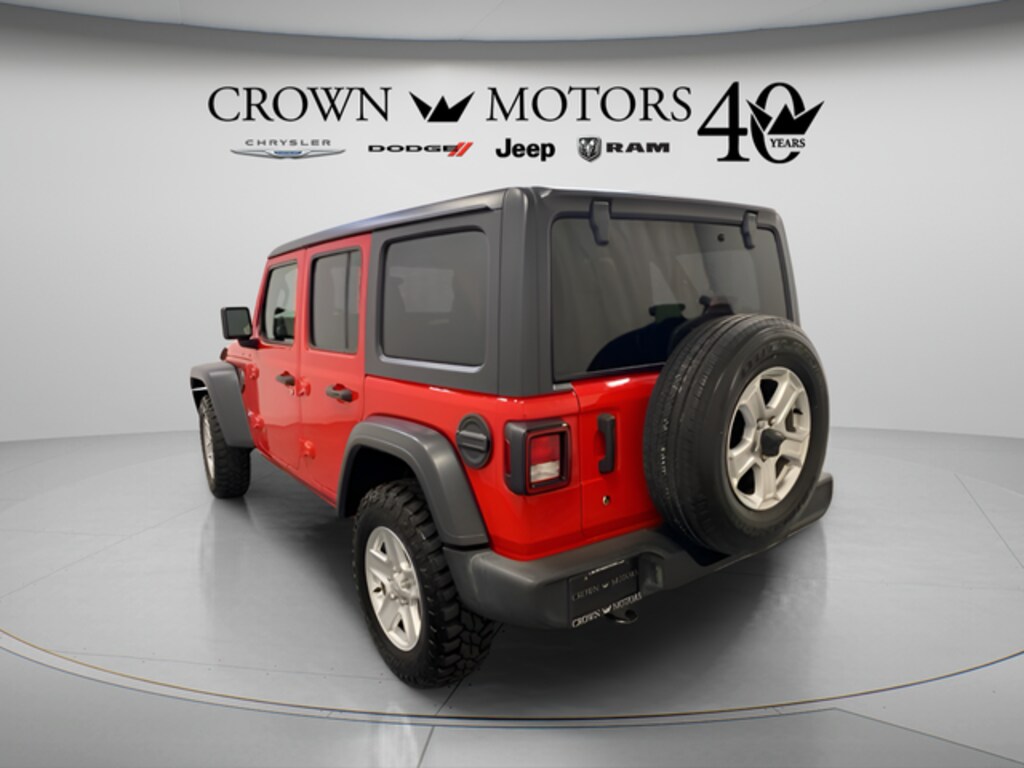 Used 2018 Jeep Wrangler Unlimited Sport S SUV