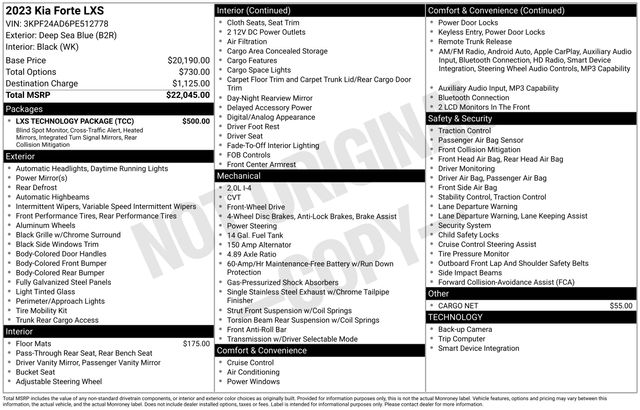 2023 Kia Forte LXS - Photo 6