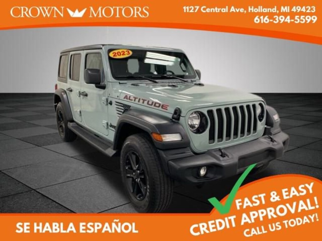 Used 2023 Jeep Wrangler Sport SUV