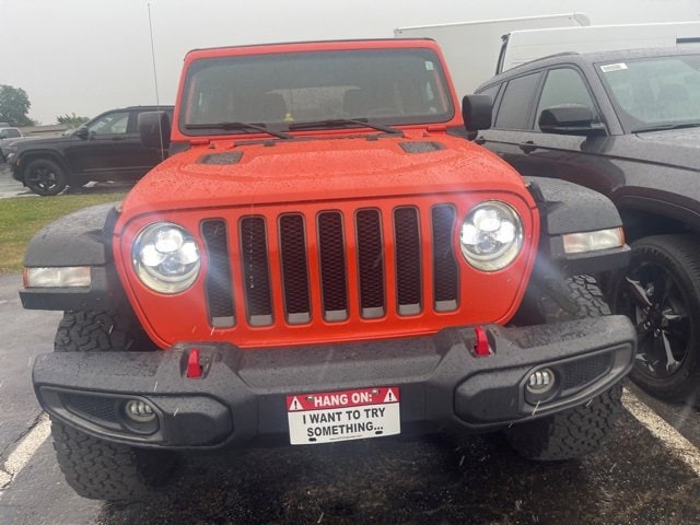 Used 2020 Jeep Wrangler Unlimited Rubicon with VIN 1C4HJXFN9LW268414 for sale in Holland, MI