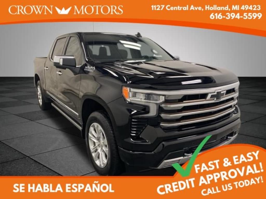 Used 2022 Chevrolet Silverado 1500 High Country Truck Crew Cab