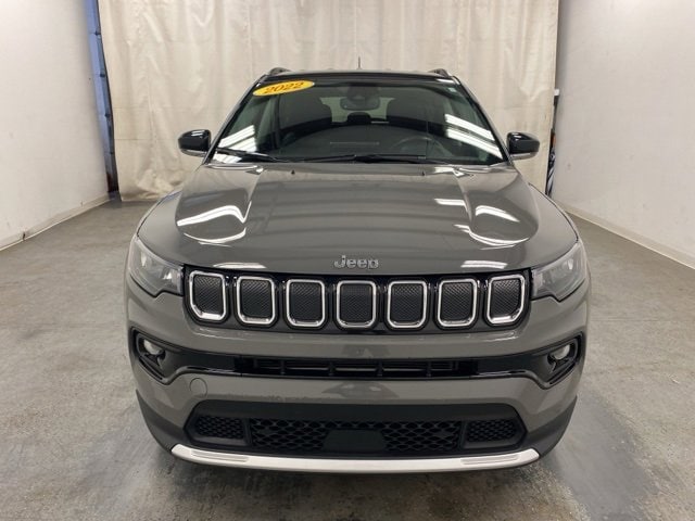 Used 2022 Jeep Compass Limited with VIN 3C4NJDCB3NT154302 for sale in Holland, MI