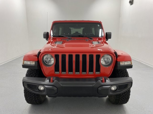 Used 2021 Jeep Wrangler Unlimited Rubicon with VIN 1C4HJXFG7MW818213 for sale in Holland, MI