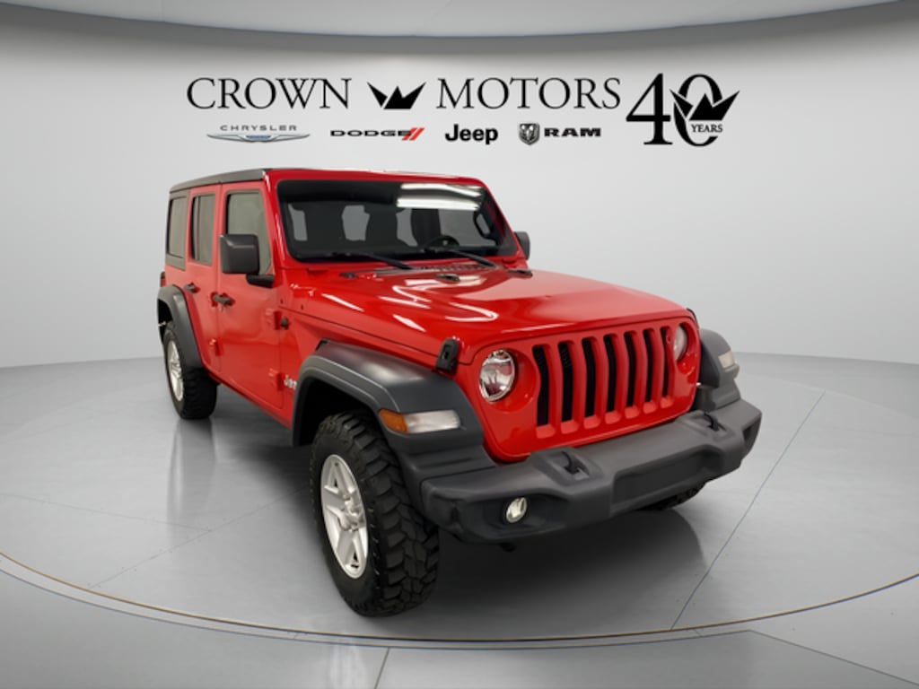 Used 2018 Jeep Wrangler Unlimited Sport S SUV