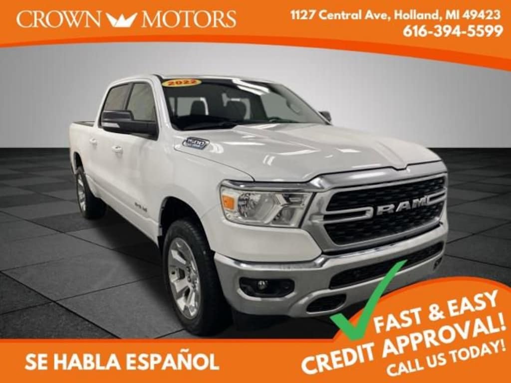 Used 2022 Ram 1500 Big Horn Truck Crew Cab