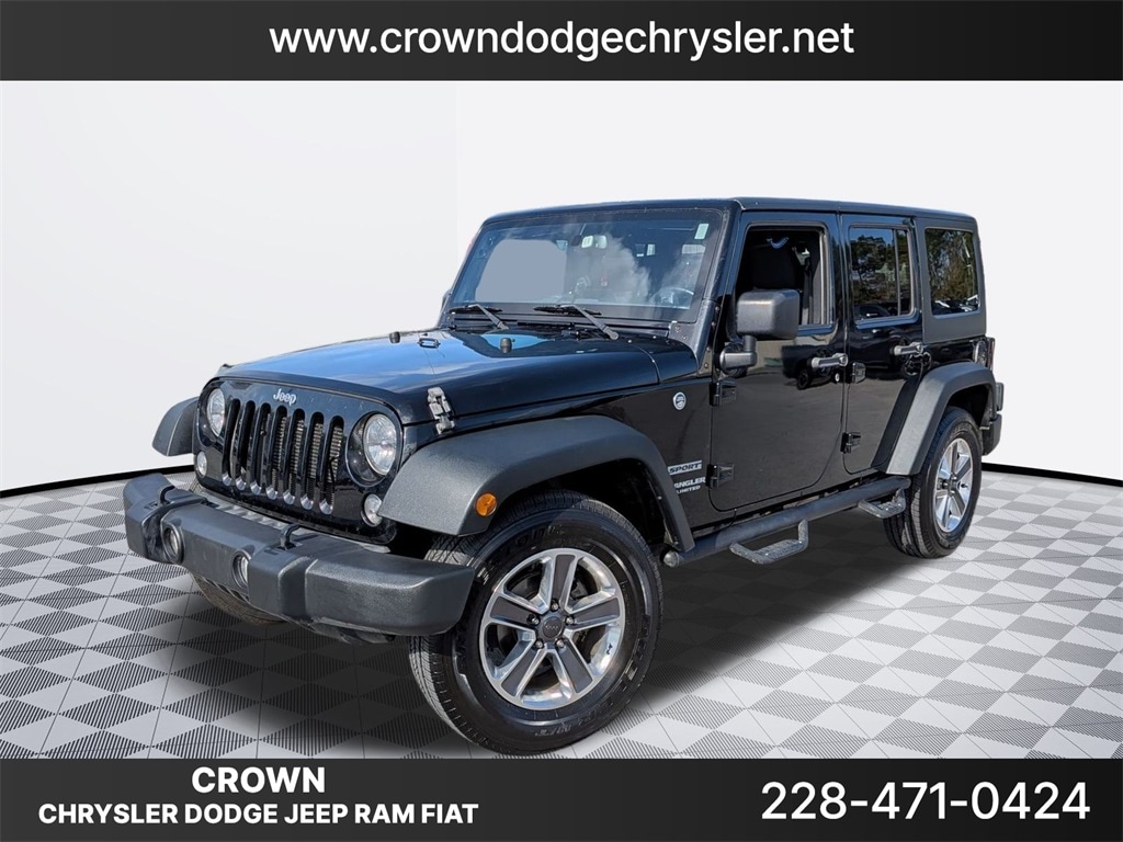 Used 2016 Jeep Wrangler Unlimited Sport SUV