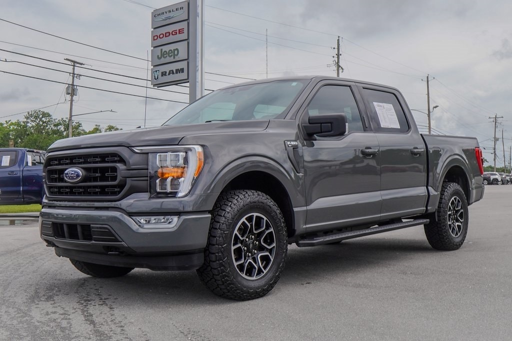 Used 2021 Ford F-150 XLT with VIN 1FTEW1EP1MKD32135 for sale in Pascagoula, MS
