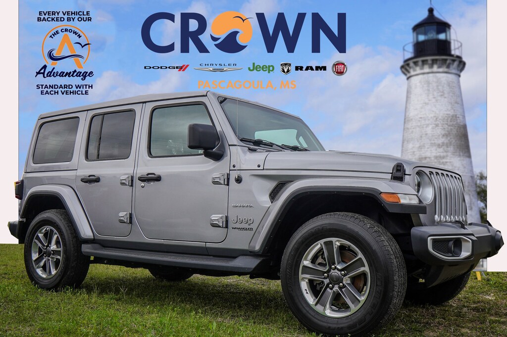 Used 2020 Jeep Wrangler Unlimited Sahara For Sale Pascagoula MS