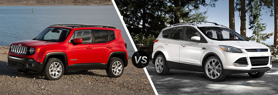 2015 Jeep Renegade vs Ford Escape