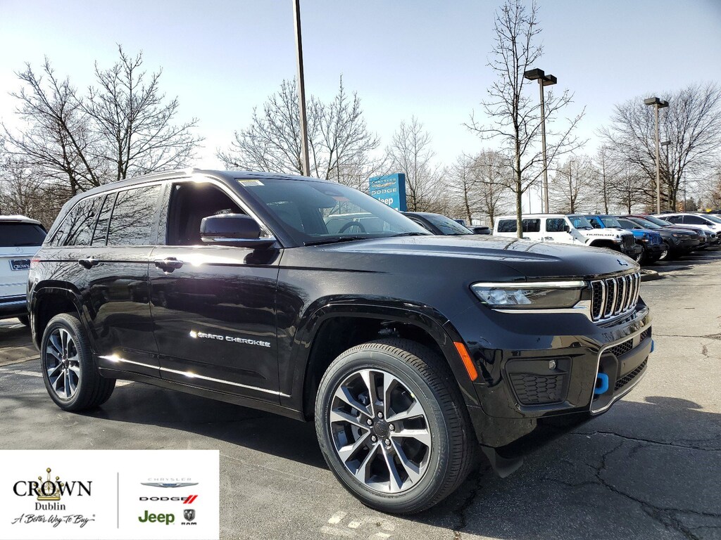 New 2023 Jeep Grand Cherokee 4xe GRAND CHEROKEE OVERLAND 4xe Sport Utility