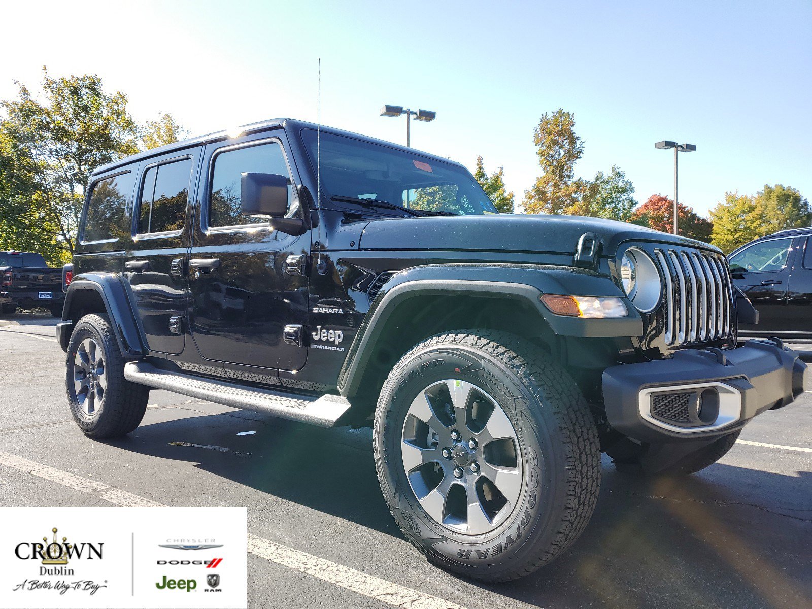 New 2023 Jeep Wrangler For Sale at Crown Chrysler Jeep Dodge | VIN:  1C4HJXEN9PW523456