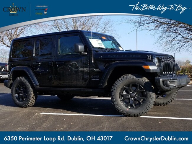 New 2019 Jeep Wrangler Unlimited Moab 4x4 For Sale Dublin Oh