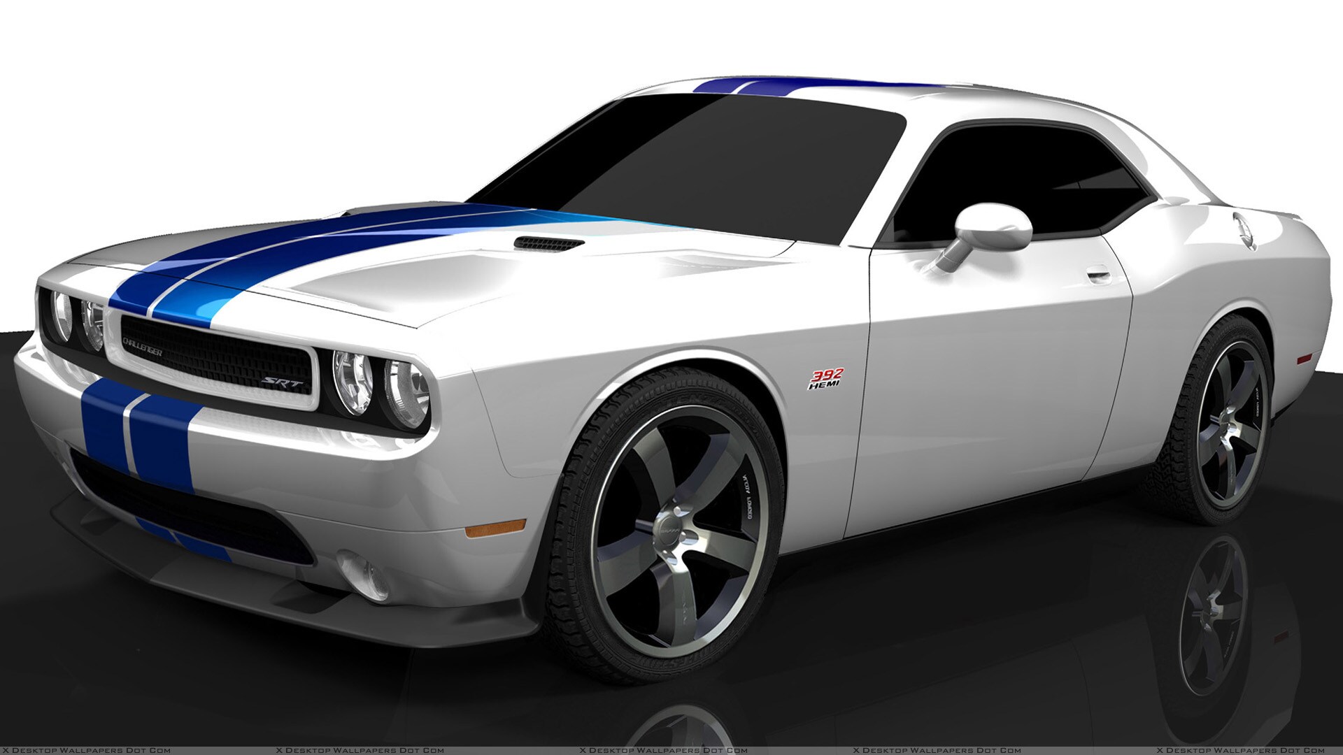 2011 Dodge Challenger SRT8 In White Side Pose.jpg