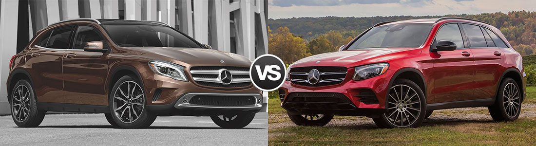 2016 Mercedes-Benz GLA vs Mercedes-Benz GLC