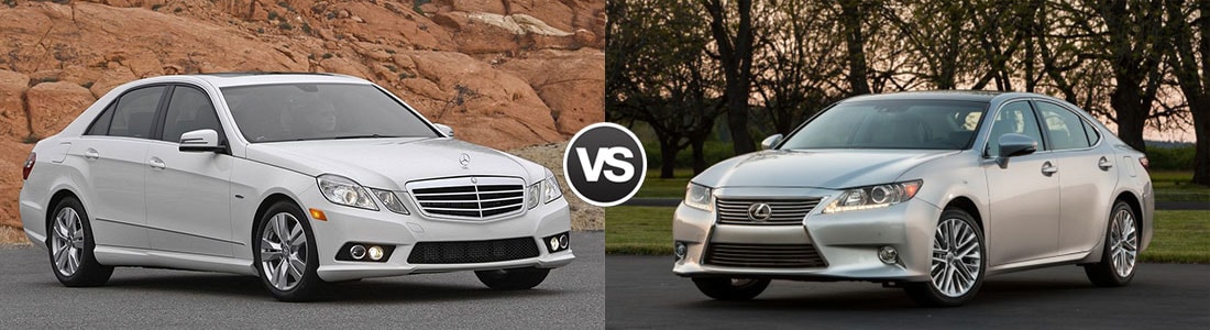 2015 Mercedes-Benz E350 vs Lexus ES 350