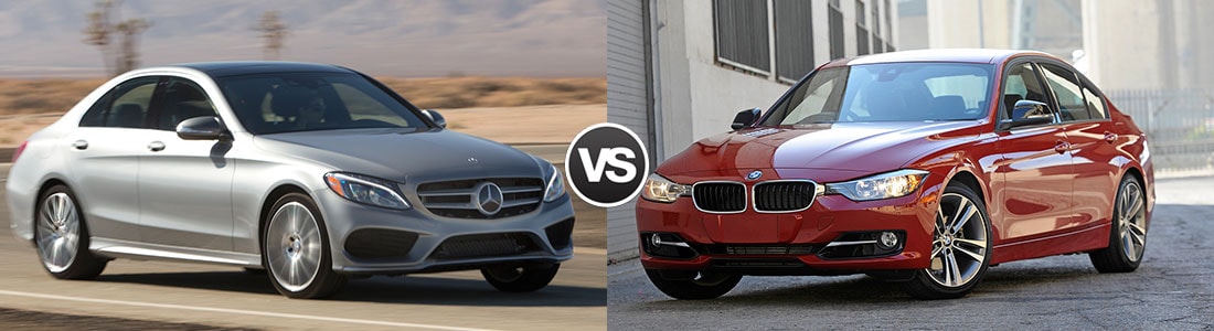 2015 Mercedes-Benz C300 vs BMW 328i