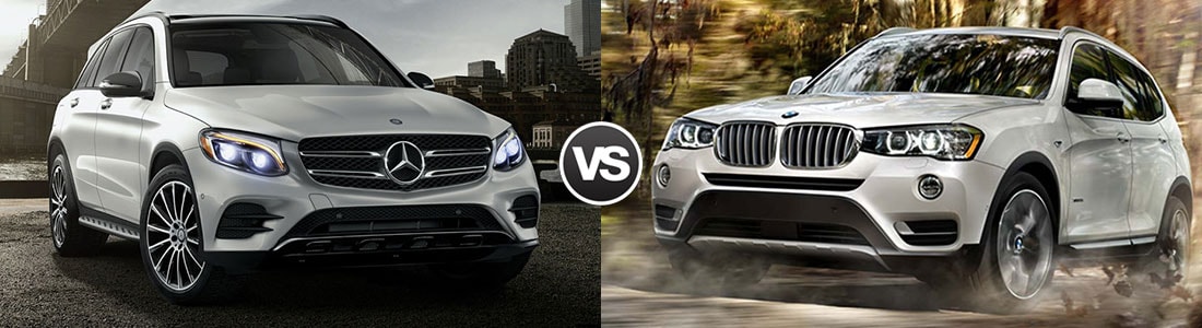 2016 Mercedes-Benz GLC vs BMW X3