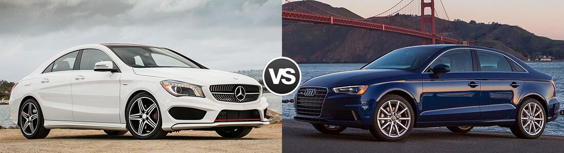 2016 Mercedes-Benz CLA250 vs Audi A3