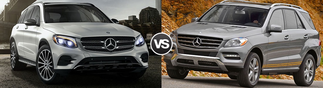2016 Mercedes-Benz GLC vs 2015 Mercedes-Benz ML350